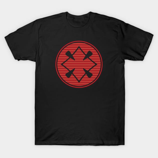 Samurai Jack Clan Symbol — red T-Shirt by Phil Tessier